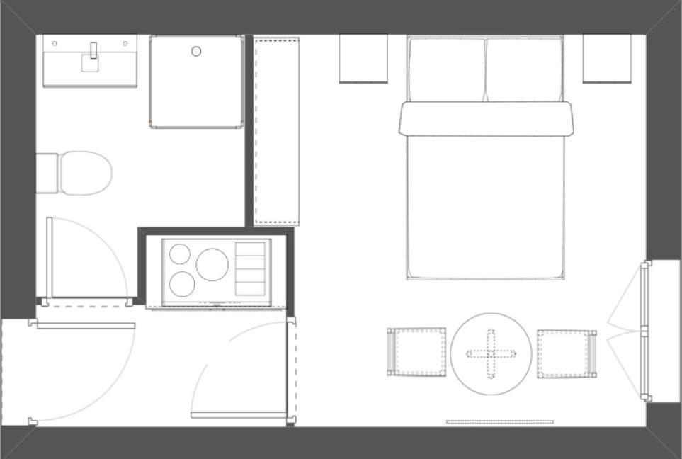 Lodge Fouchet - Studio Proche Universite По Екстериор снимка